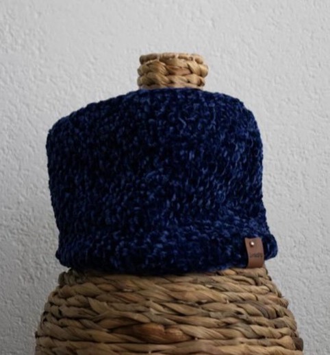 Col sjaal Velvet: "Koningsblauw"', Livalapip