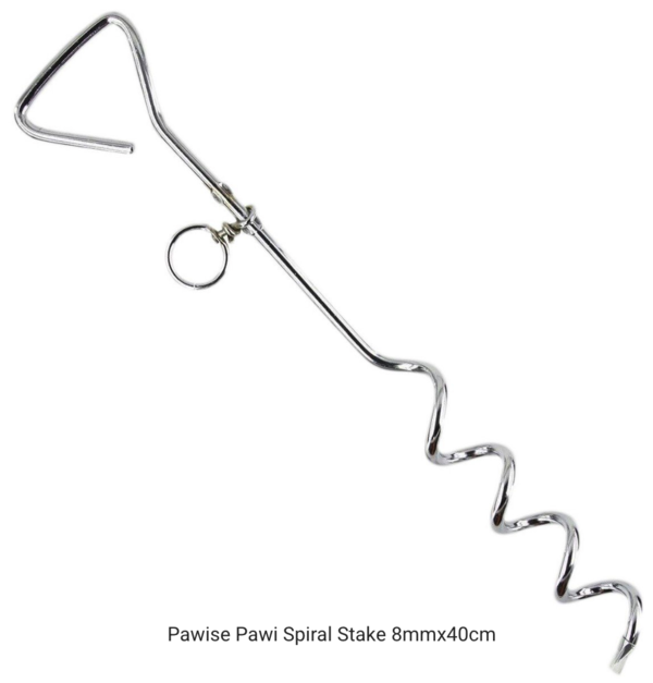 Pawise: Spiral Stake